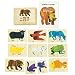 Eric Carle Brown Bear Wooden Puzzle Tiles and Book