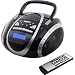 Produkt-Bild: Soundmaster SCD 7700 schwarz Stereo-Radio-Kassetten-Rekorder mit CD-Spieler/MP-3