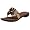 Dark Brown/Nat Leather