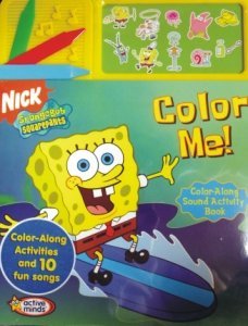 Amazon.com: Nickelodeon Spongebob Squarepants Color Me! Color-Along ...