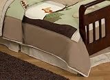 Jungle Adventure Bed Skirt for Crib and Toddler Bedding Sets by JoJo Designs