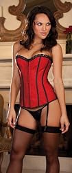 Sexy Lingerie Corsets Satin Reversible Corset