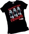 "Support Our Troops" -- Lego Star Wars Crop Sleeve Fitted Juniors T-Shirt