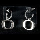 Oregon Ducks Hoop Logo Earring NCAA College Athletics