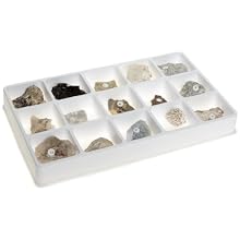 American Educational 15 Piece Fluorescent Minerals Short and Long Wave Collection