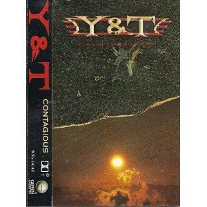Contagious by Y&T (Audio Cassette - 1990)
