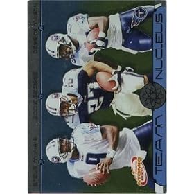 Steve McNair Tennessee Titans 2001 Pacific Prism Atomic Team Nucleus #3 Football Card