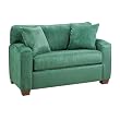 Capri Oversize Microsuede Sleeper Chair - Emerald