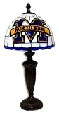 Michigan Wolverines Tiffany Desk/Table Lamp (12x24) NCAA College Athletics