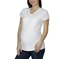 Liz Lange&reg; for Target&reg; SS Core Vneck Tee - True White