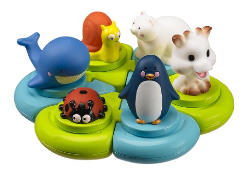 Sophie The Giraffe Discovery Bath Puzzle Toy
