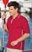 Sport Tek Dry Mesh Sport Shirt with Tipped collar and piping