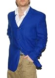 Polo Ralph Lauren Mens Sportcoat Blazer Blue Italy Large