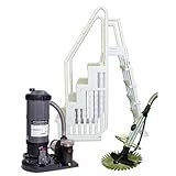 41MsIyWGtgL. SL160  Supreme Above Ground Pool 90 Sq. Ft. Cartridge Filter System and Equipment Package for 12ft x 24ft Oval Pools Reviews