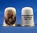 Porcelain China Collectable Thimble - George Washington 1st President USA - Free Gift Box
