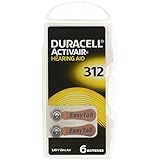 Duracell Hearing Aid Batteries Size 312 pack 60 batteries