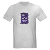 Libra Plaque Ash Grey T-Shirt Hobbies Light T-Shirt by CafePress