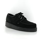 Search : Underground Creepers Wulfrun Black Suede Womens Shoes