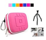 41MsQp89%2BCL. SL160  Slim Sized Digital Camera Case for 3rd Generation Flip UltraHD Video Camera + Scratch Guard Screen Protector + Grey Tripod for Flip UltraHD Camera (Magenta)