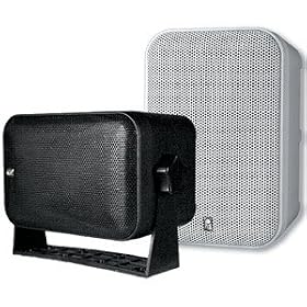 6''x9'' Rectangular Marine Box Speakers (Pair) Low Magnetic Field by