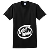 Baby Inside Computer Processor Chip Intel Funny Pregnancy T-Shirt (NOT Maternity Sized) Pregnant Cute Sexy Humor Baby Shower Gift Present Portrait Expecting Mother Mommy Tee