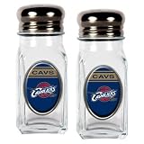 NBA Cleveland Cavaliers Salt and Pepper Shaker Set with Crystal Coat Amazon.com