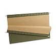 Pendaflex Essentials Hanging Folders, 25 Per Box, 1/3 Cut, Legal, Green (81621)