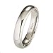 White Tungsten Carbide 5mm Polished Classic Wedding Ring