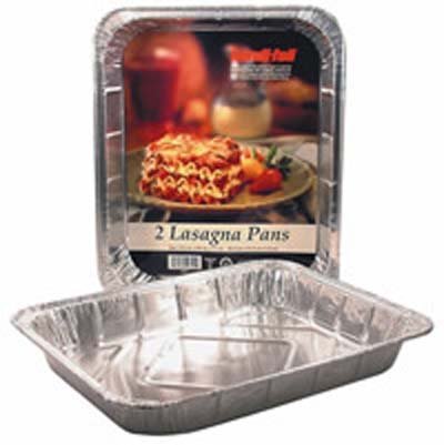 Foil Lasagna Pan Sold in packs of 15