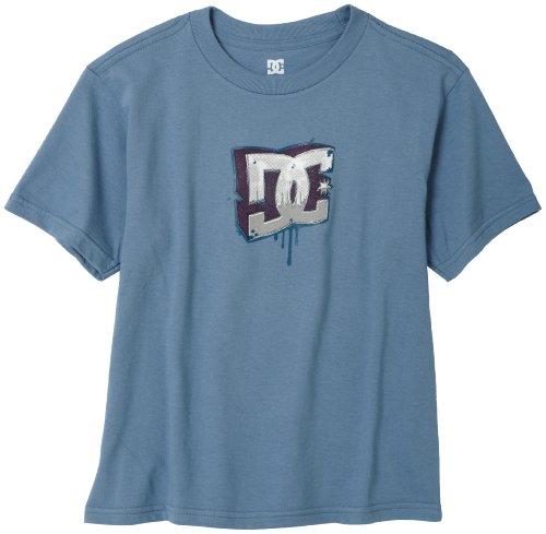 DC Boys 2-7 Sceno T-Shirt, Captains Blue, Small (5)