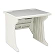 Iceberg Aspira Modular Workstation Table, 34w x 28d x 30h, Platinum