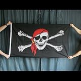 Outdoor Living : Pirate Flag - Skull with Bandana