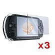3 Screen Protector + Cloth + for SONY PSP