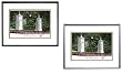 Emory University Undergrad Framed Collegiate Campus Lithograph