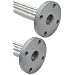 Unisource 402 Stainless Steel Connnector Hose Assembly, Stainless Steel Flanged Connection