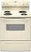 Amana: AER5523XAQ 30'' Freestanding Electric Range with 4 Coil Elements, 4.8 ...