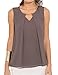 Eliacher Women's Casual Summer Chiffon Blouse 8267 (M,Dark Gray)