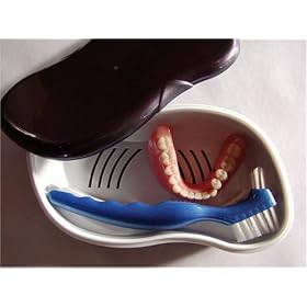 Denture Storage and Cleaning Kit