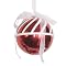 Shatterproof Bell Ornament - Red/ White (150 mm)