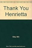 Thank you Henrietta