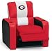 DreamSeat Georgia NCAA Leather Recliner