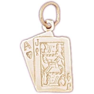 Cheap Girls Jewelry Dazzlers Solid 14k Gold Ace Club Playing Card Charm Pendant Available in three colors from jewelsberry (weights: 0.9 grams only) For Sale Cheap Girls Jewelry Dazzlers Solid 14k Gold Ace Club Playing Card Charm Pendant Available in three colors from jewelsberry (weights: 0.9 grams only) For Sale