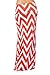 82 Days Women'S Poly Span Multi Color Chevron Print Maxi Skirt - Chevron