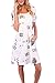 INGEAR Beach Summer Shift Dress Short Cotton Tee Dress Cover Up