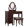 Powell Heirloom Cherry Jewelry Armoire Vanity
