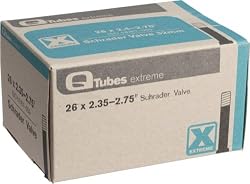 Q-Tubes Extreme 26" x 2.35-2.75" 34mm Stem Presta Valve tube