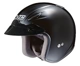 HJC CL-31 Open Face Motorcycle Helmet Black XXXL
