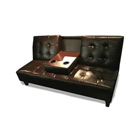 Alphaville Design 190414 Amsterdam Sofa Bed - Espresso