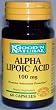 Alpha Lipoic Acid 100 mg 60 Capsules