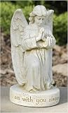 Pack of 4 Outdoor Memorial I Am With You Always Praying Angel Figures